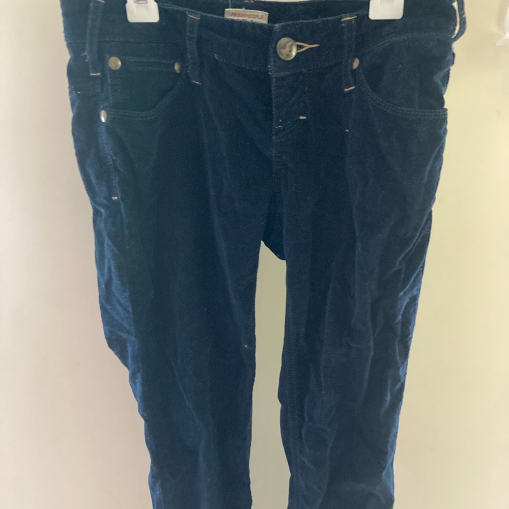 Free People Velvet Skinny Jeans